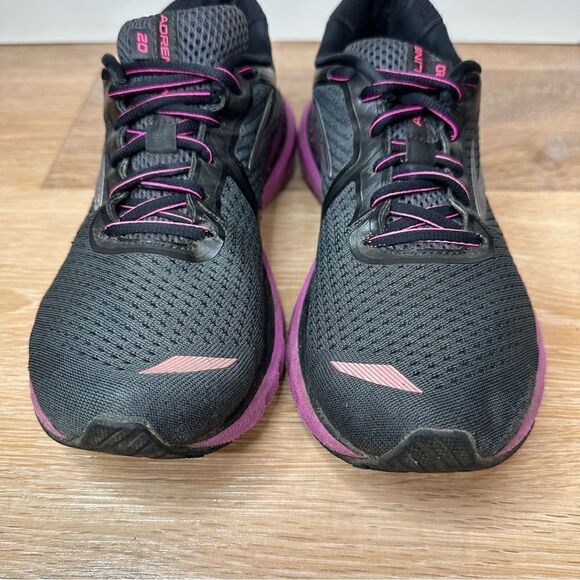 Brooks Adrenaline GTS 20 Black Running Shoes - Picture 7 of 12